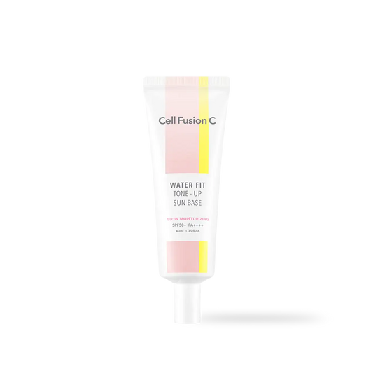 Cell Fusion C Water Fit Tone-Up Sun Base SPF 50+/ PA++++ 40ml Korean skincare product image 2