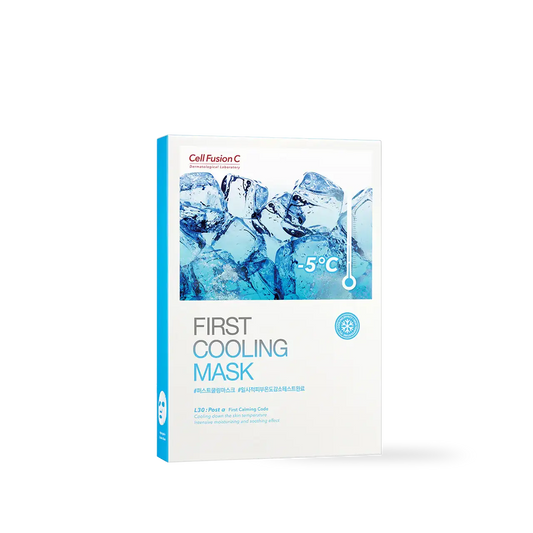 Cell Fusion C Post Alpha First Cooling Mask - 5 sheets Korean skincare product image 2