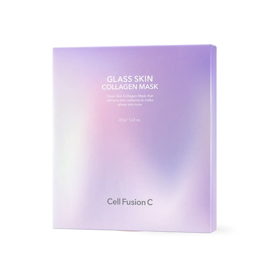 Cell Fusion C Glass Skin Collagen Mask 35g*5ea Korean skincare product image 2
