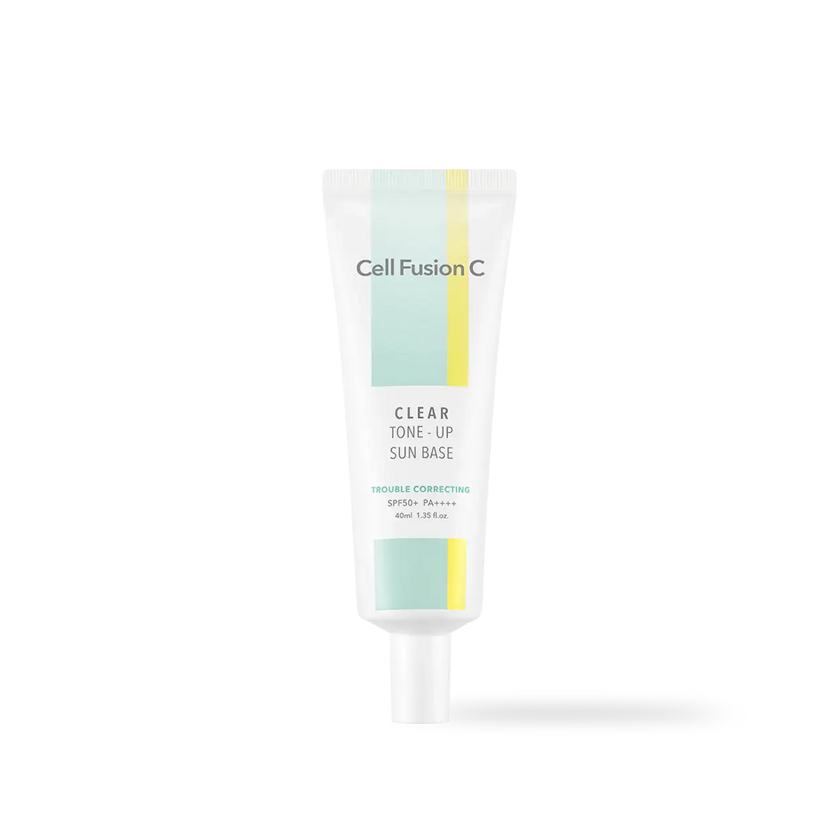 Cell Fusion C Clear Tone-Up Sun Base SPF 50+/ PA++++ 40ml Korean skincare product image 1