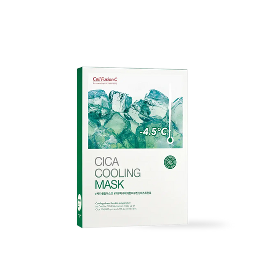 Cell Fusion C Cica Cooling Mask - 5 sheets Korean skincare product image 2