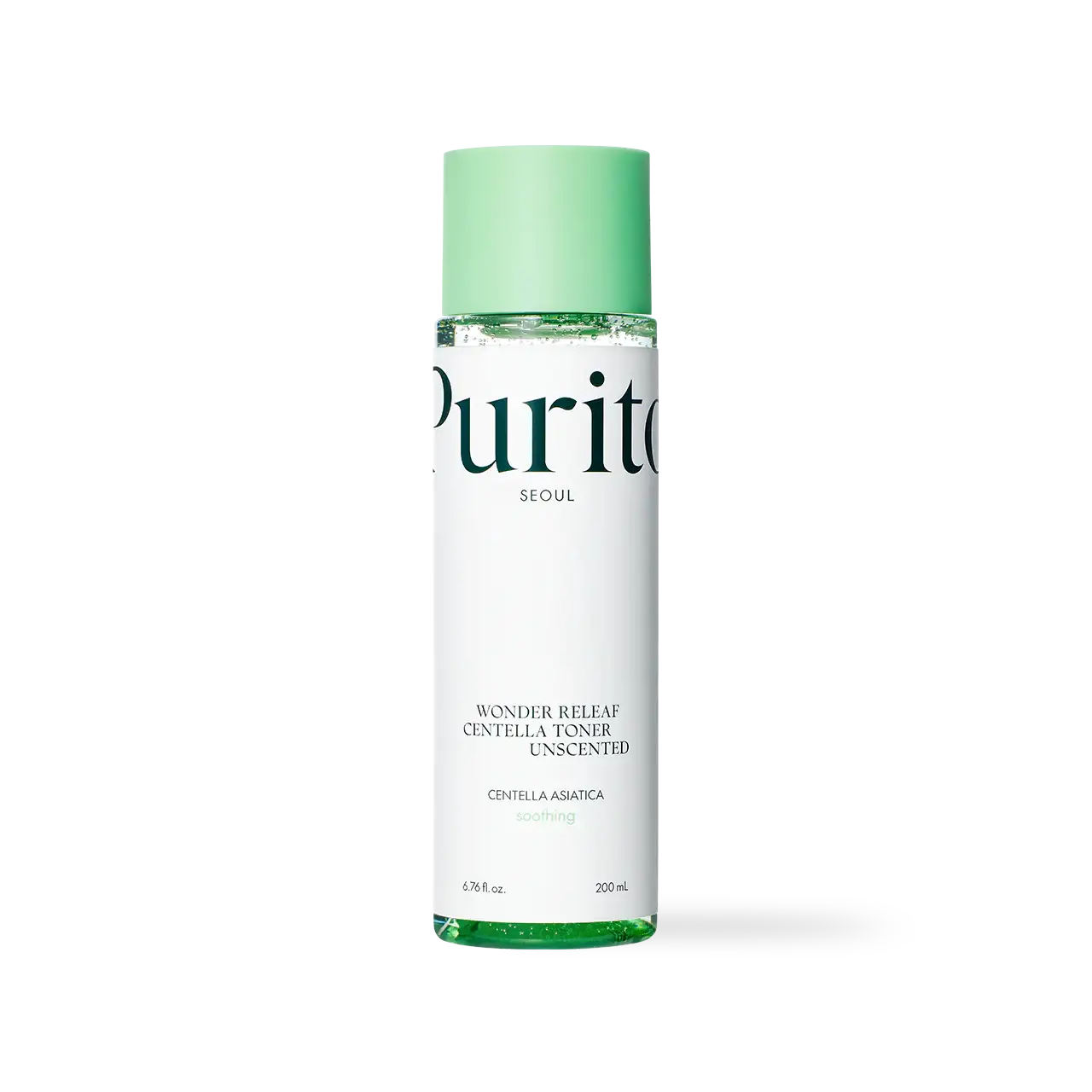 Purito Wonder Releaf Centella Toner Unscented 200ml Korean product view 2
