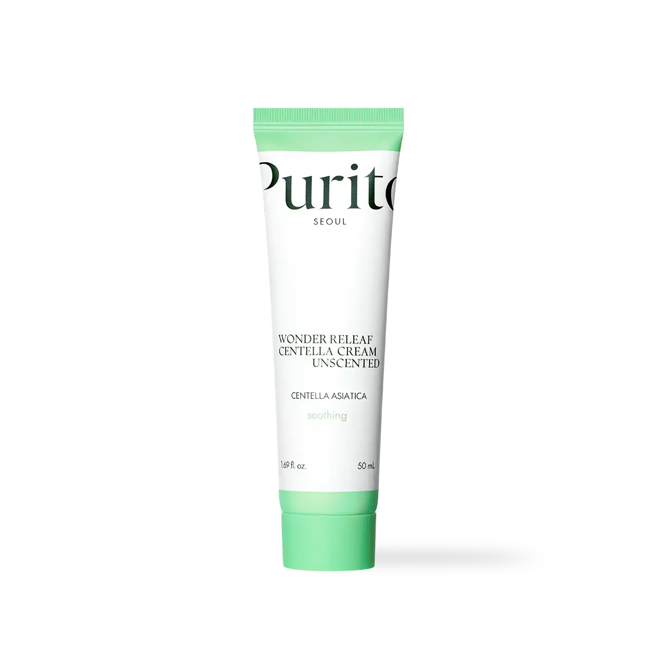 Purito Wonder Releaf Centella Cream Unscented 50ml Korean product view 2