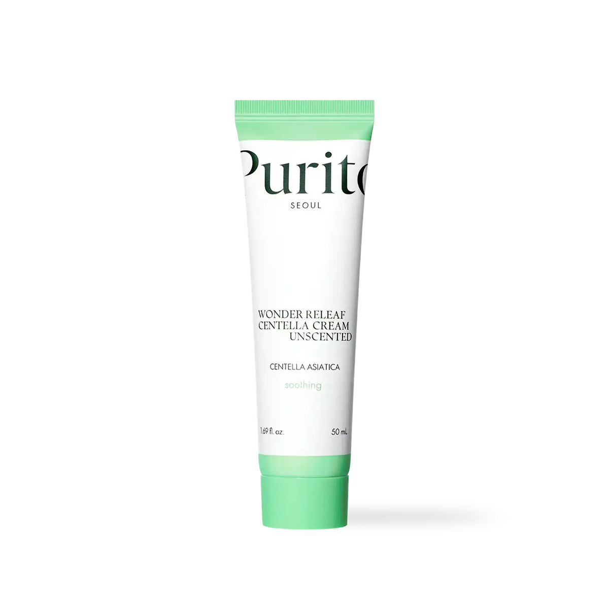 Purito Wonder Releaf Centella Cream Unscented 50ml Korean product view 1