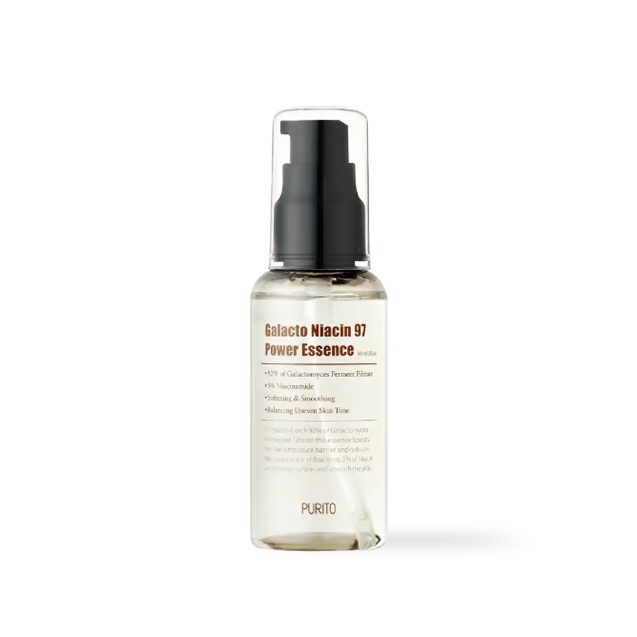 Purito Galacto Niacin 97 Power Essence 60ml Korean product view 2