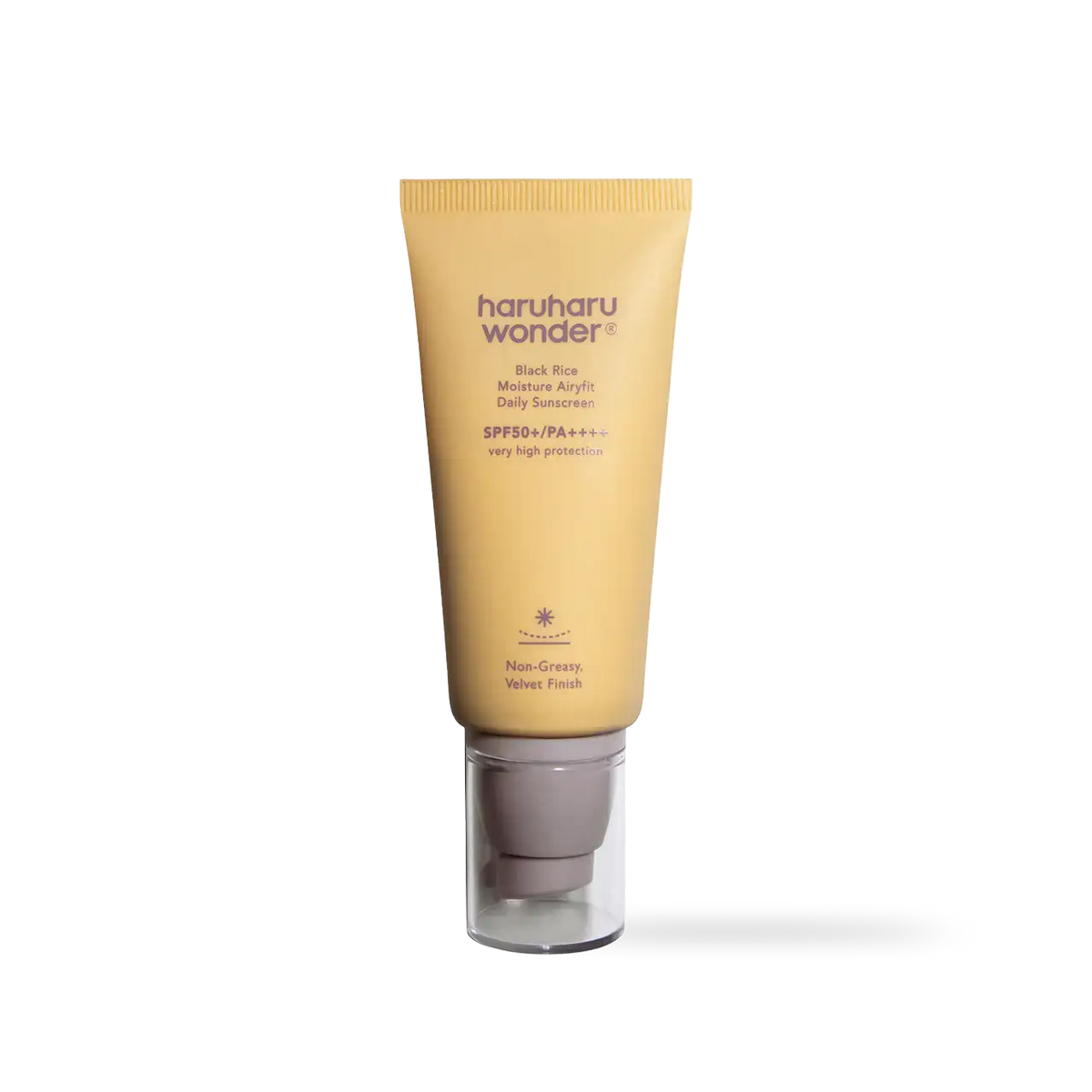 haruharu wonder Black Rice Moisture Airyfit Daily Sunscreen Unscented SPF50+ 50ml Korean beauty product image 1
