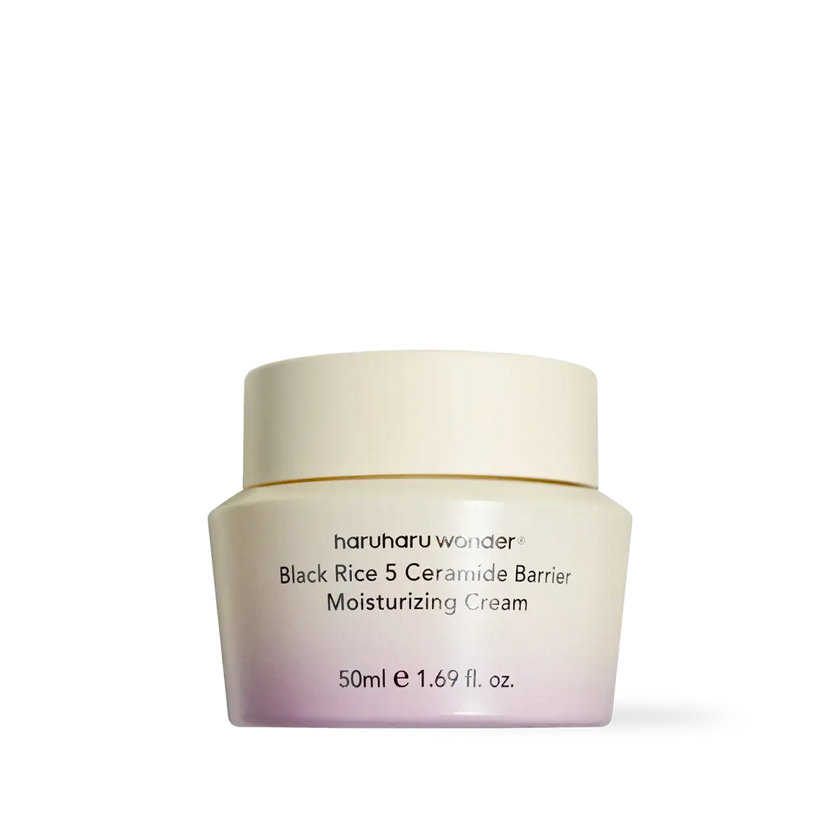 haruharu wonder Black Rice 5 Ceramide Barrier Moisturizing Cream 50ml Korean beauty product image 1