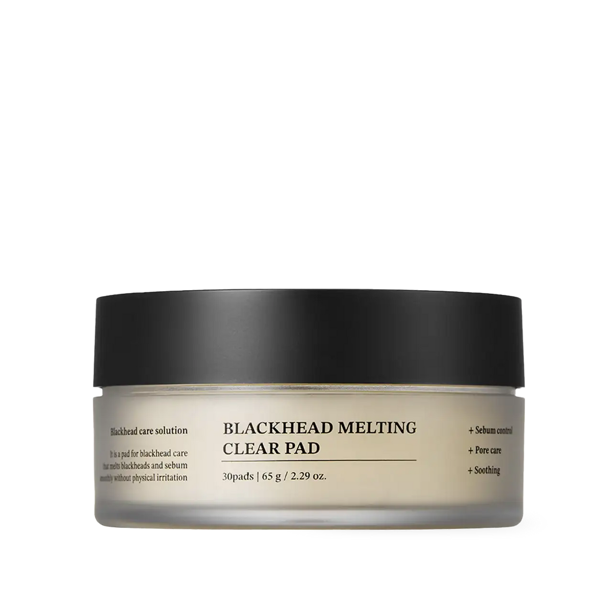 SUNGBOON EDITOR Blackhead Melting Clear Pad 30 sheets Korean skincare product image 1