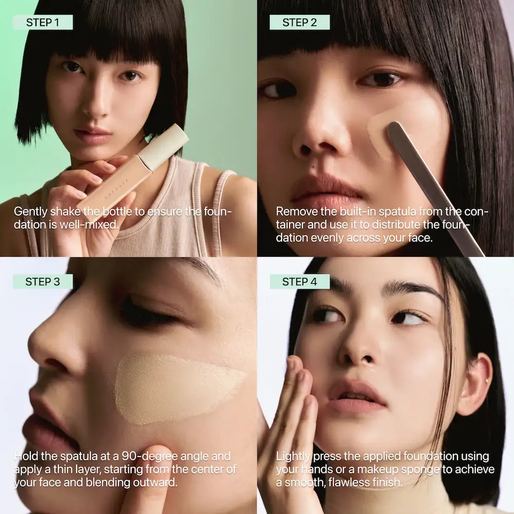 Entropy Organza Fit Spatula Foundation Korean makeup product image 9