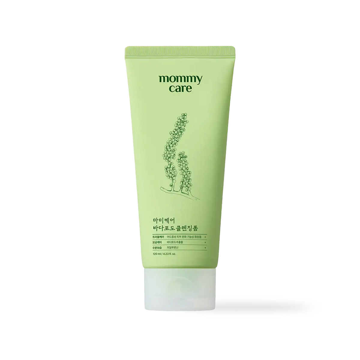 mommycare Sea Grape Cleansing Foam 120ml Korean beauty product view 1
