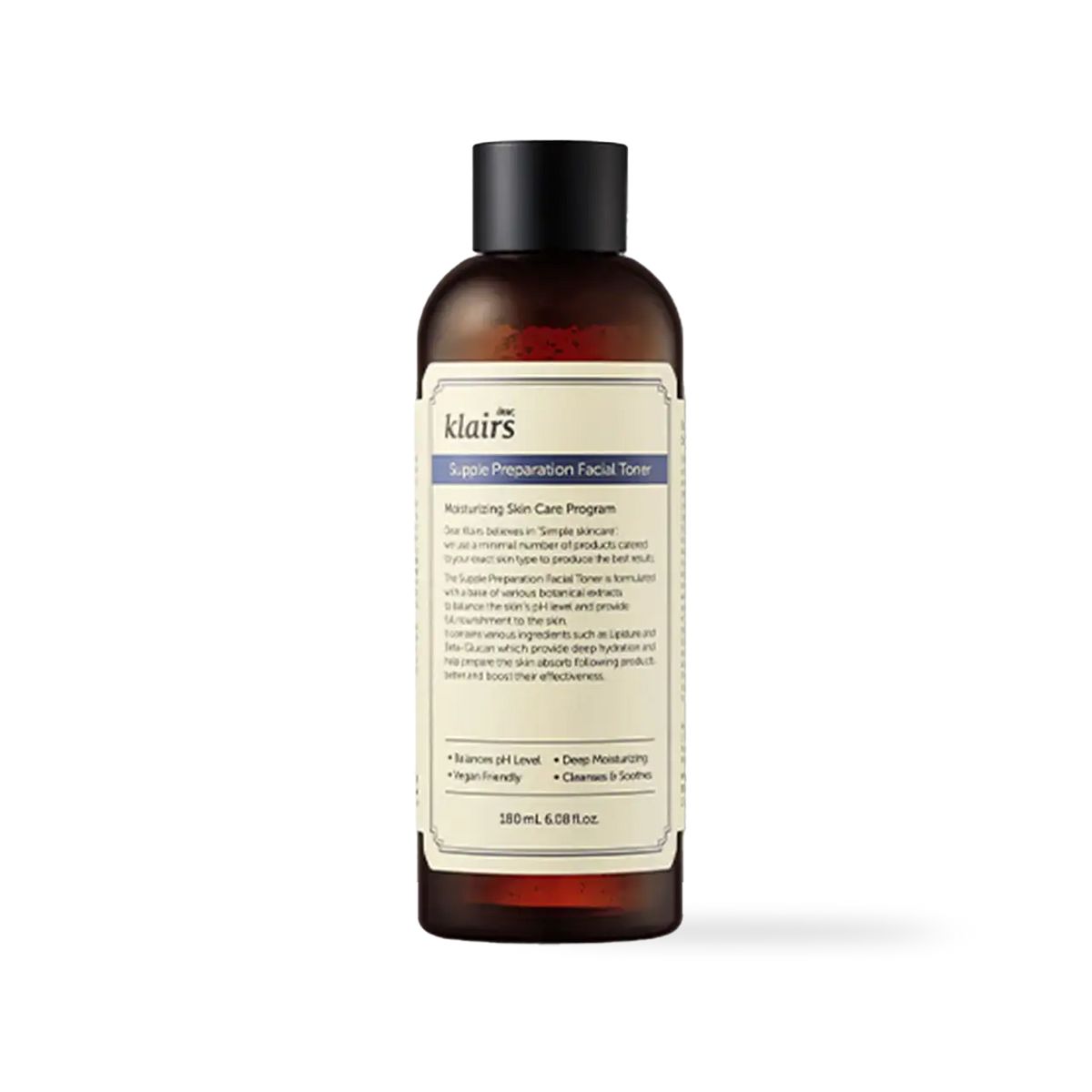 Dear Klairs Supple Preparation Facial Toner 180ml Korean toner product image 1
