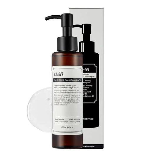 Dear Klairs Gentle Black Deep Cleansing Oil 150ml Korean cleansing oil product image 2