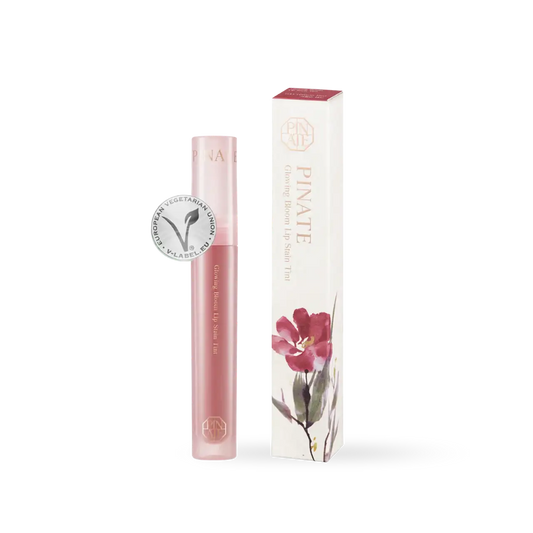 Pinate Glowing Bloom Lip Stain - 04 Crimson Red Korean product view 2