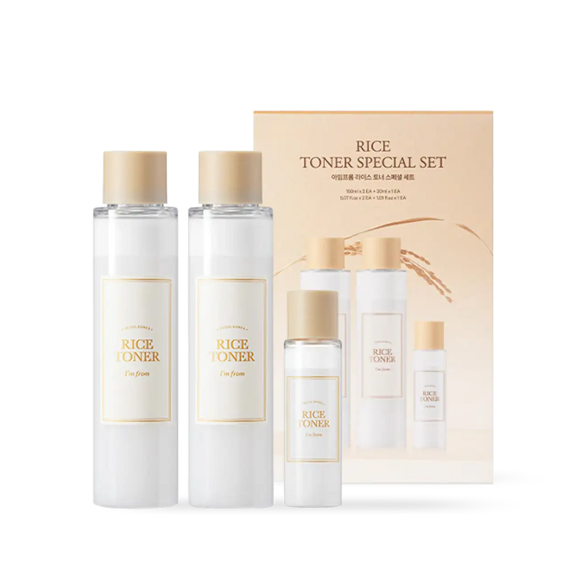 I’m From Rice Toner Special Set (2EA) Korean beauty product image 1