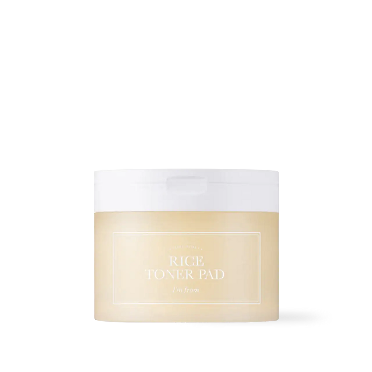 I’m From Rice Toner Pad 140ml 60ea Korean beauty product image 1