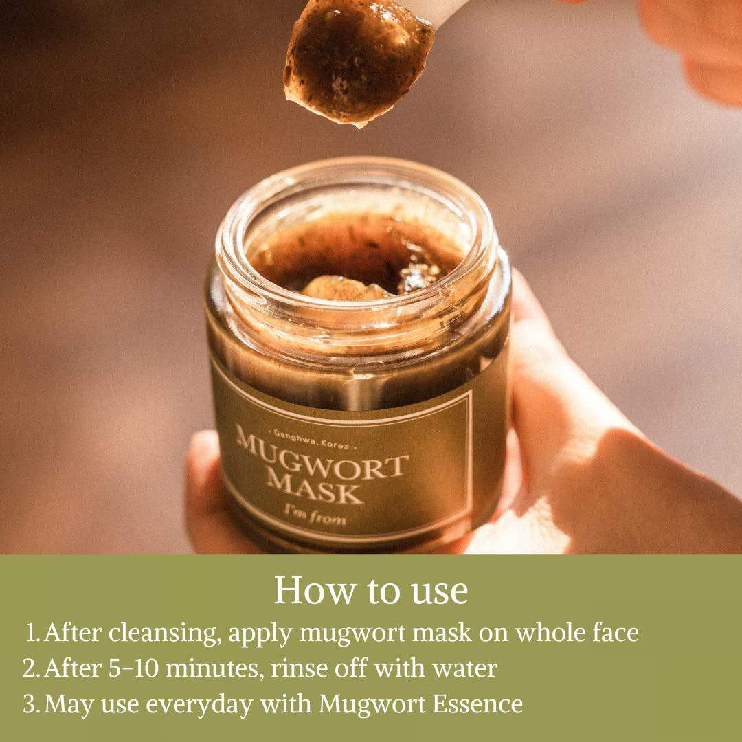 I’m From Mugwort Mask 110g Korean beauty product image 7