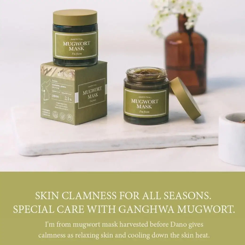 I’m From Mugwort Mask 110g Korean beauty product image 9