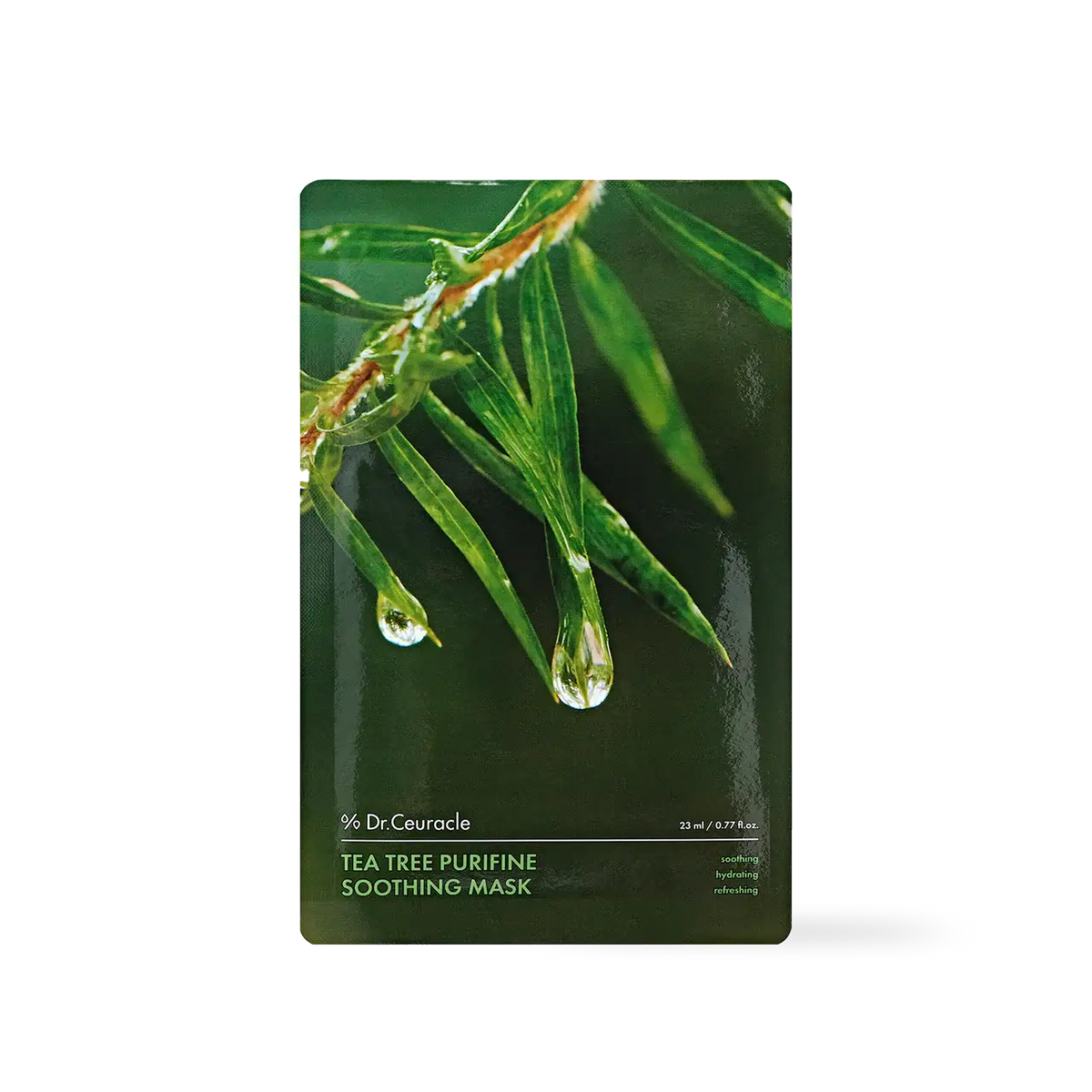Dr.Ceuracle Tea Tree Purifine Soothing Mask 10ea Korean skincare product image 1