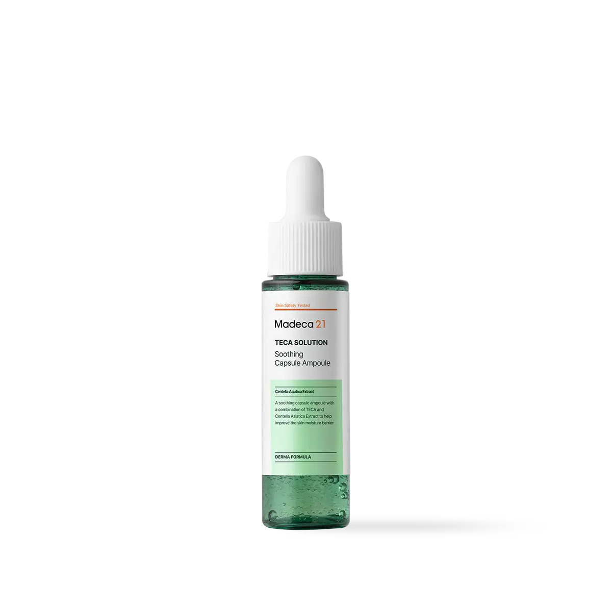 Madeca21 Teca Solution Soothing Capsule Ampoule 30ml Korean skincare product