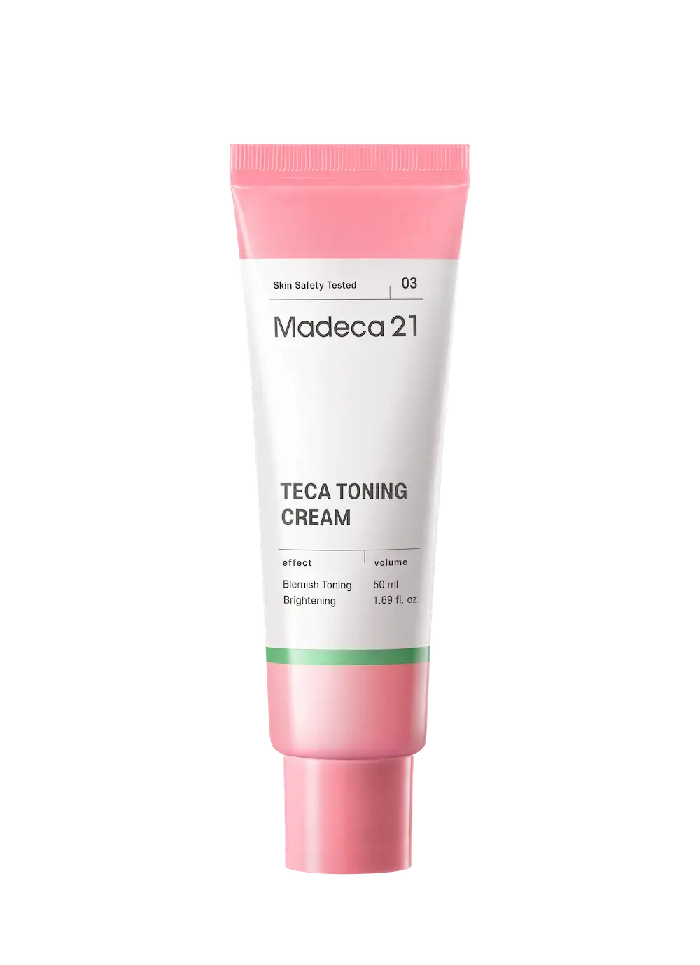 Madeca21 Teca Toning Cream 50ml Korean skincare product