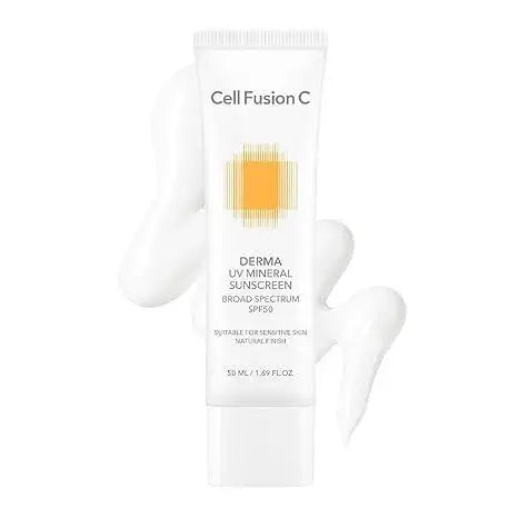 Cell Fusion C Derma UV Mineral Sunscreen 50ml OTC Korean skincare product image 2