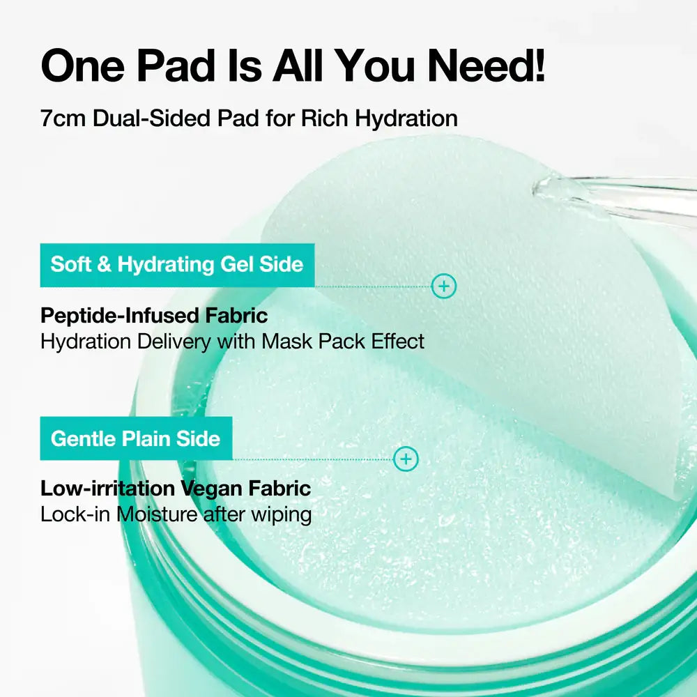 Anua PDRN 100 Hyaluronic Acid Glow Pad 180ml 60ea — Toner Pad — product detail 6