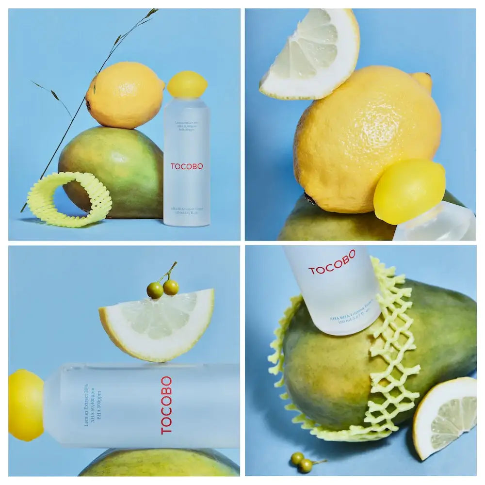TOCOBO AHA BHA Lemon Toner 150ml Korean beauty product image 17