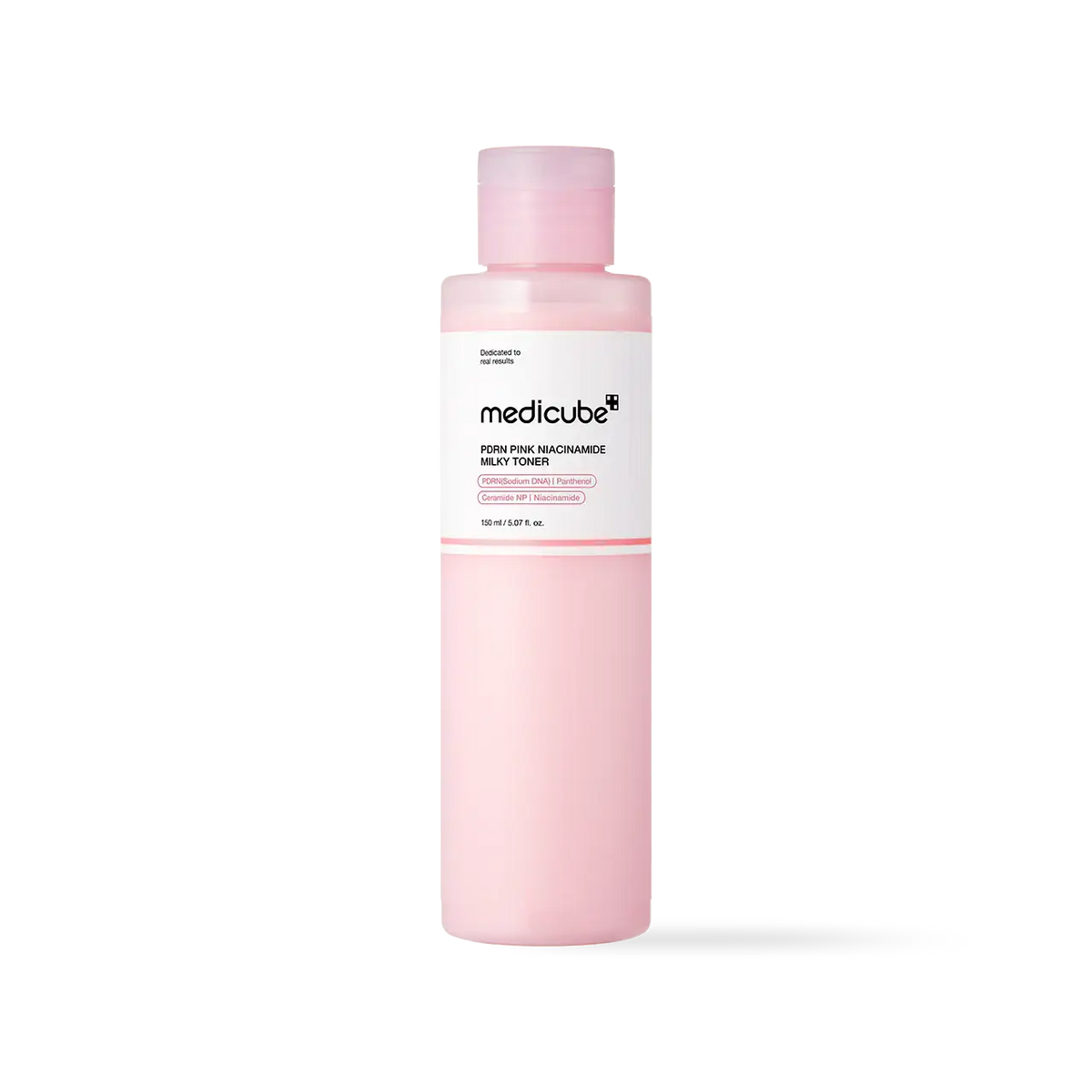 Medicube PDRN Pink Niacinamaide Milky Toner 150ml Korean skincare product view 1