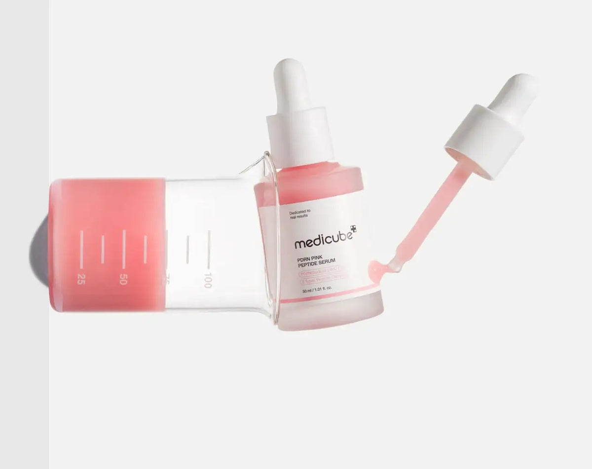 Medicube PDRN Pink Peptide Serum 30ml Korean skincare product view 4