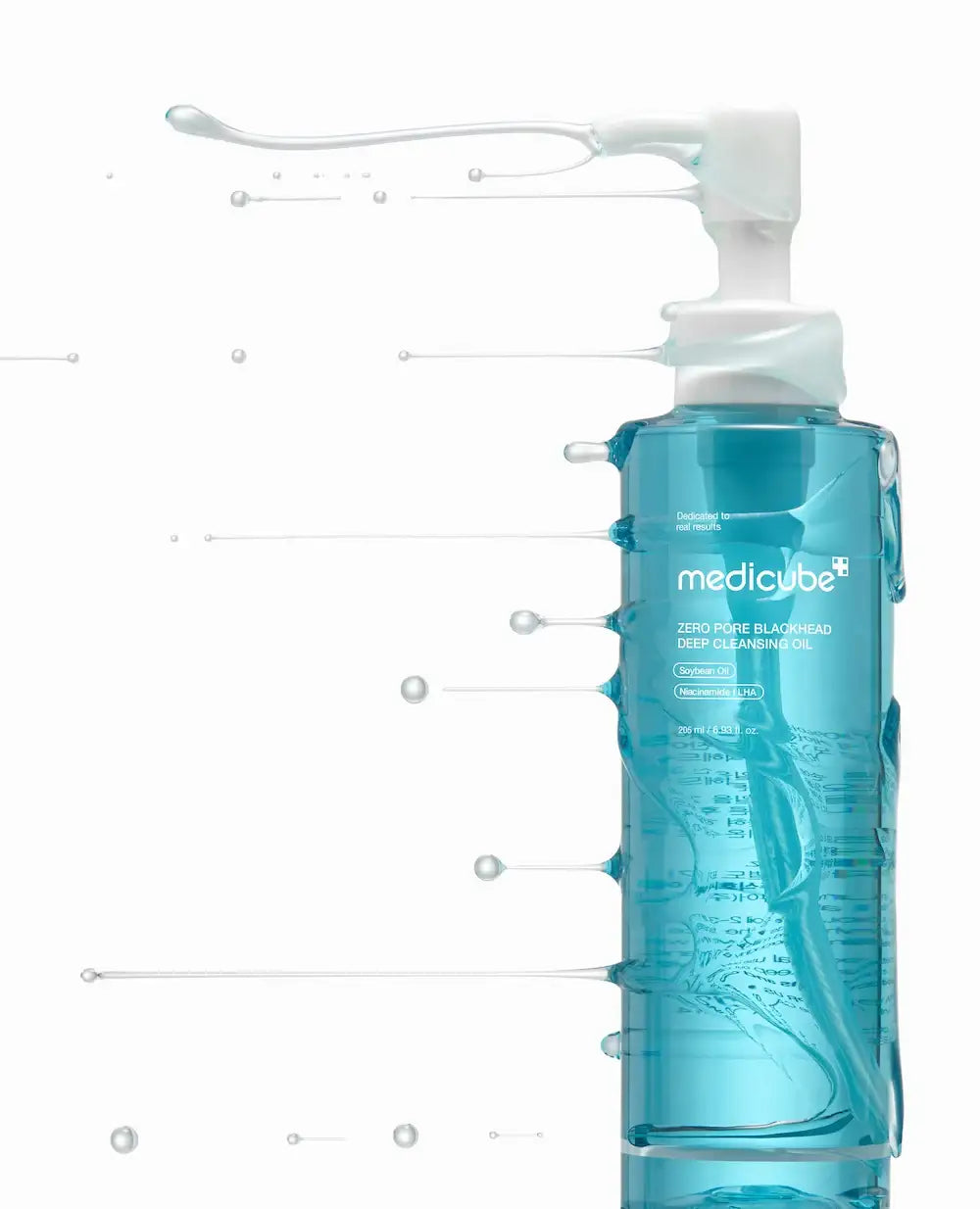 Medicube Zero Pore Blackhead Deep Cleansing Oil 205ml Korean skincare product view 3