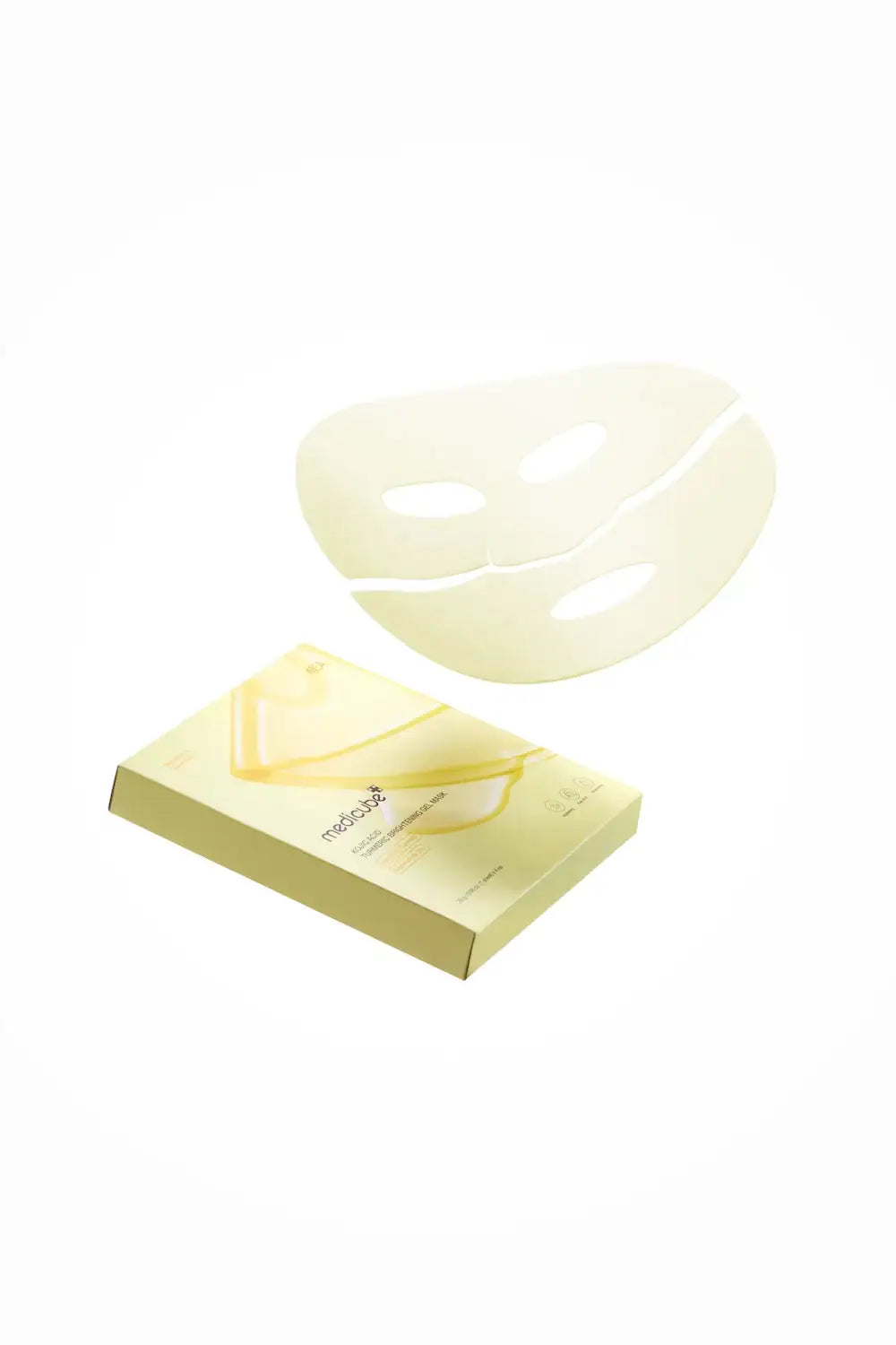 Medicube Kojic Acid Turmeric Brightening Gel Mask 4EA Korean skincare product view 3
