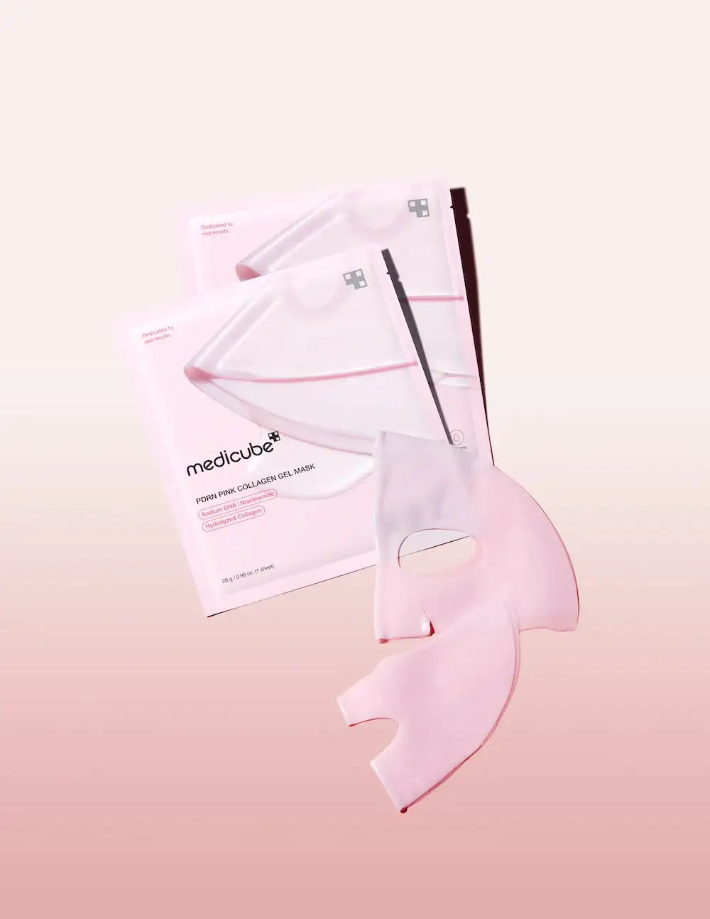 Medicube PDRN Pink Collagen Gel Mask 4EA Korean skincare product view 5