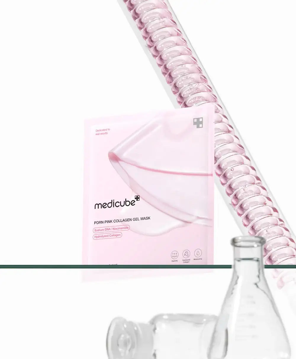Medicube PDRN Pink Collagen Gel Mask 4EA Korean skincare product view 6
