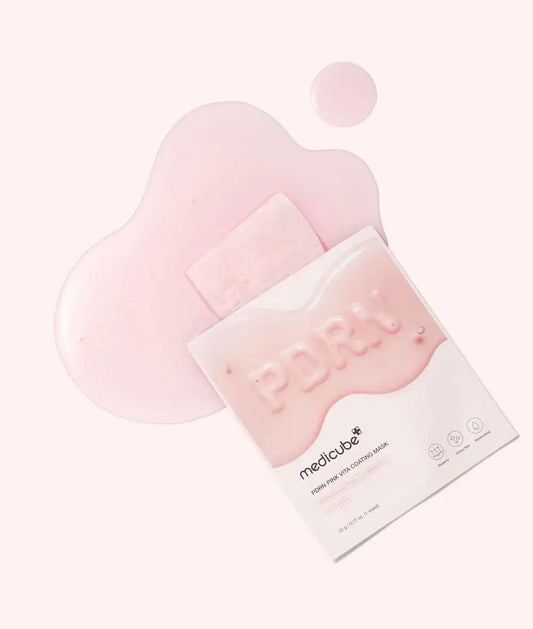 Medicube PDRN Pink Vita Coating Mask 1EA Korean skincare product view 2