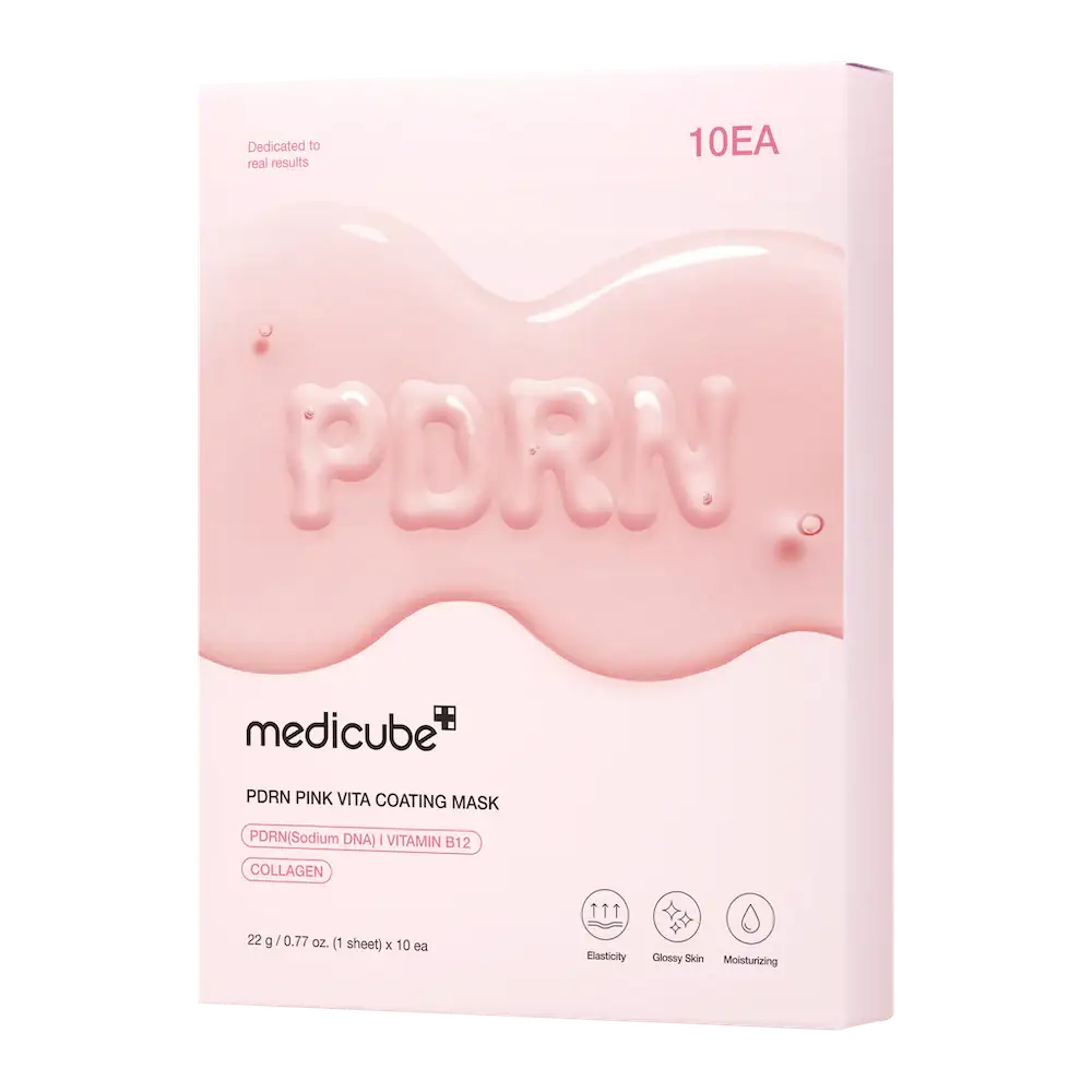Medicube PDRN Pink Vita Coating Mask 1EA Korean skincare product view 6