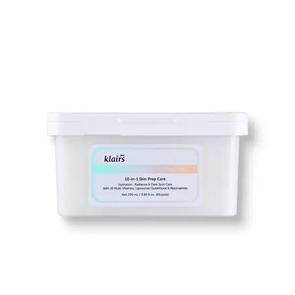 Dear Klairs Freshly Juiced Vitamin Skin Prep Pads 290 mL 80Pads Korean toner pad product image 1
