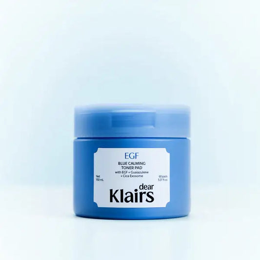 Dear Klairs EGF Blue Calming Toner Pad 150 ml 60 Pads Korean toner pad product image 2