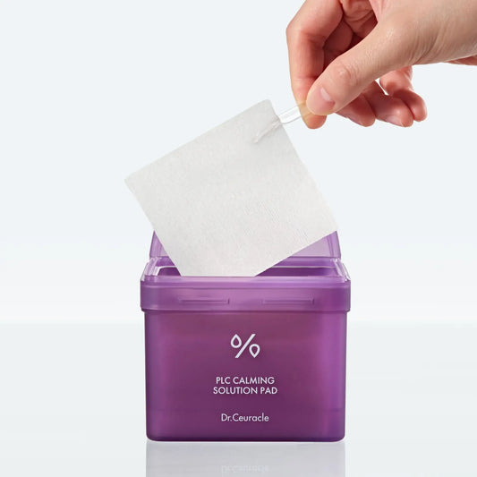 Dr.Ceuracle PLC Calming Solution Pad 130pads 220ml Korean skincare product image 2