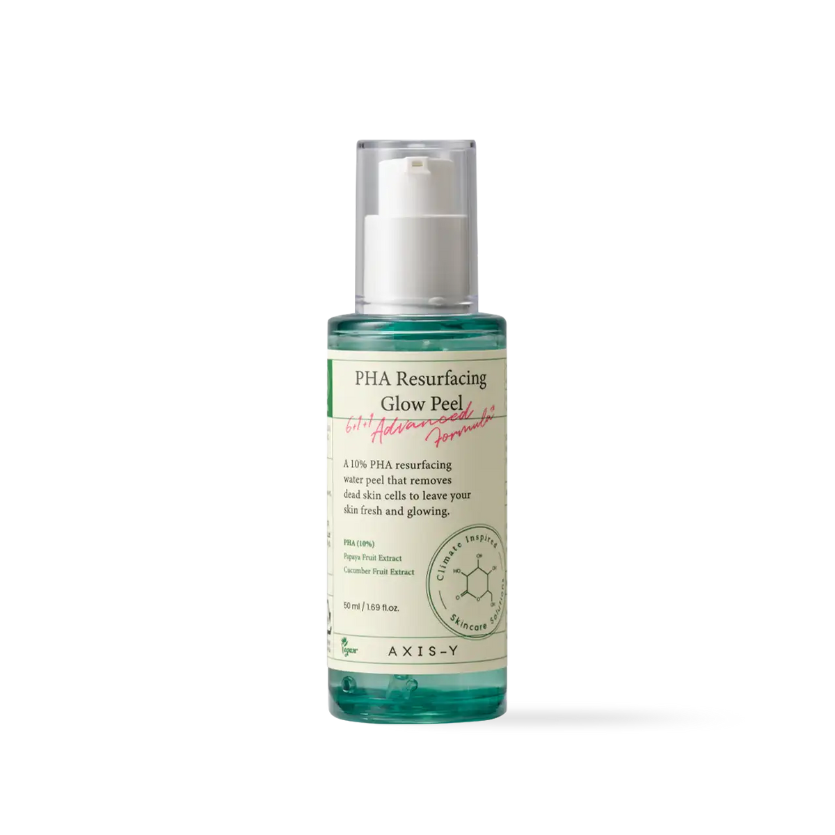 AXIS-Y PHA Resurfacing Glow Peel 50ml — Wash-Off Treatment — product view