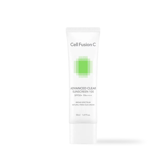Cell Fusion C Advanced Clear Sunscreen 100 SPF50+/PA++++ 50ml Korean skincare product image 2