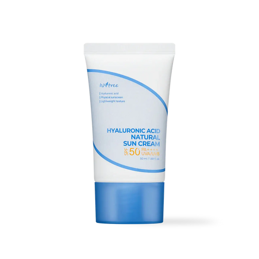 Isntree Hyaluronic Acid Natural Sun Cream 50ml Korean skincare product image 2