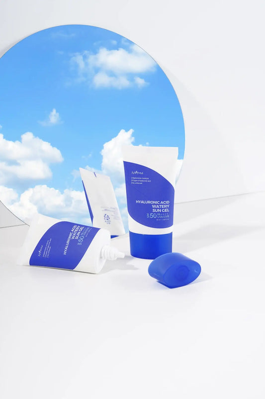 Isntree Hyaluronic Acid Watery Sun Gel 50ml Korean skincare product image 2