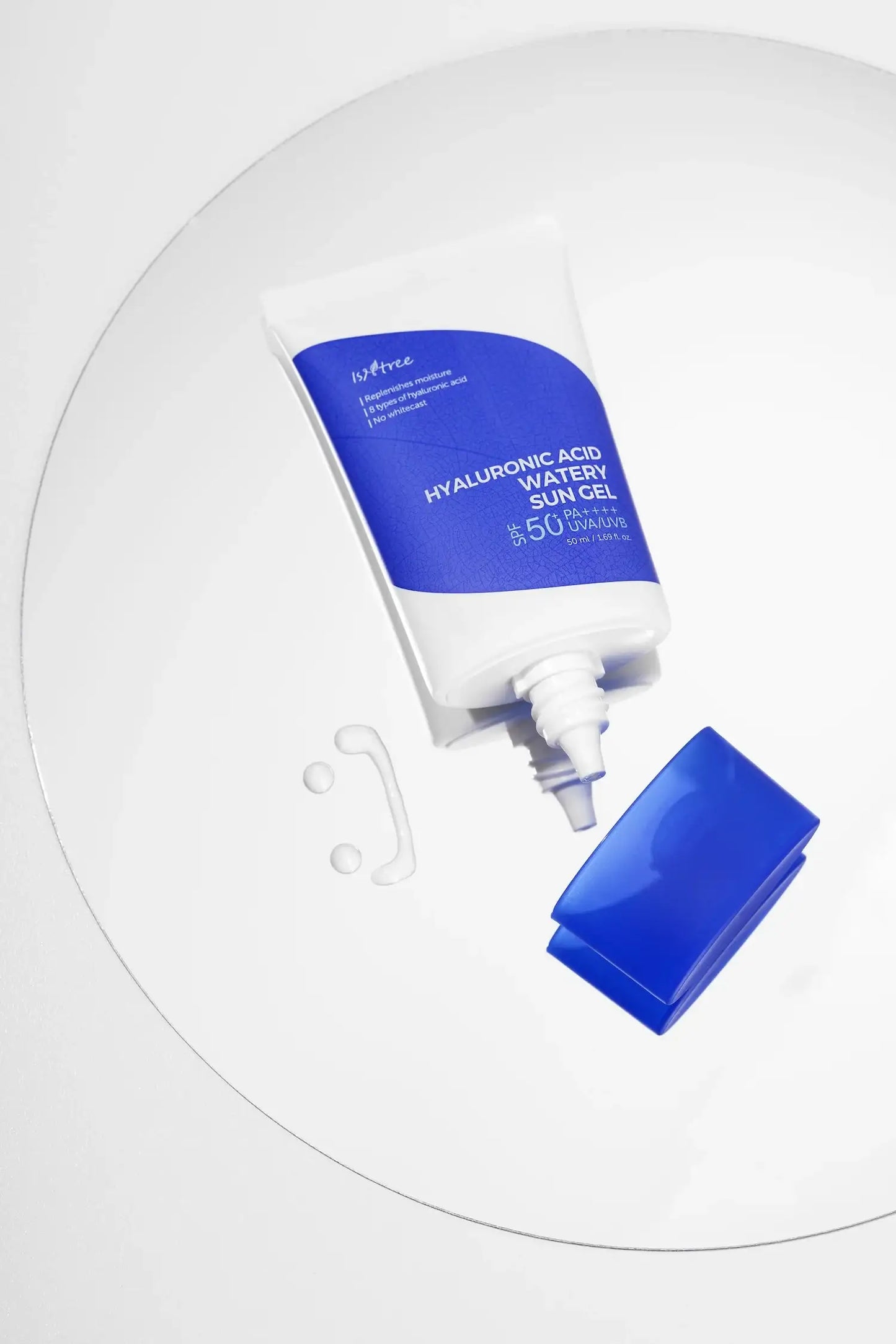 Isntree Hyaluronic Acid Watery Sun Gel 50ml Korean skincare product image 5