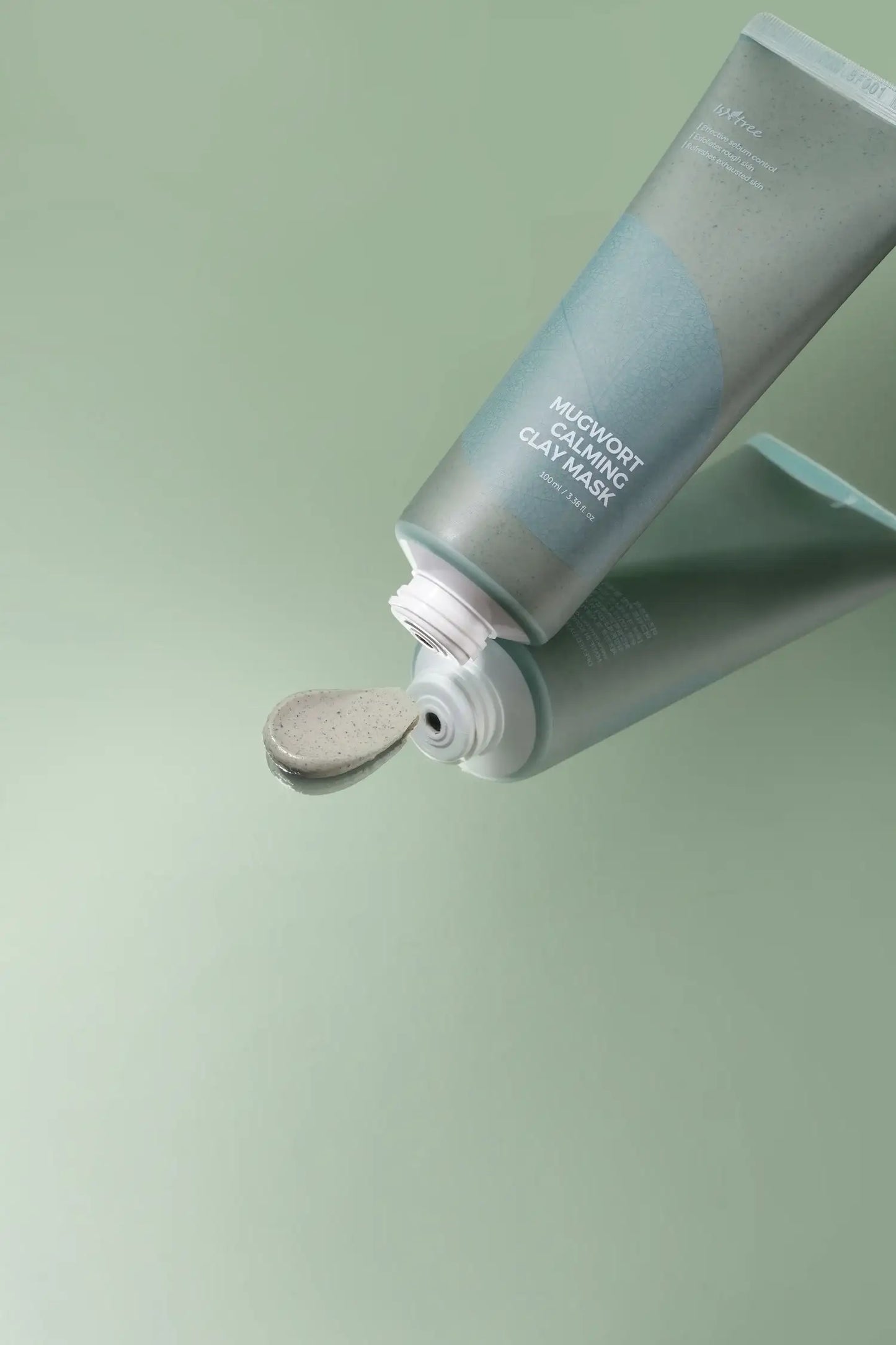 Isntree Mugwort Calming Clay Mask 100ml Korean skincare product image 4