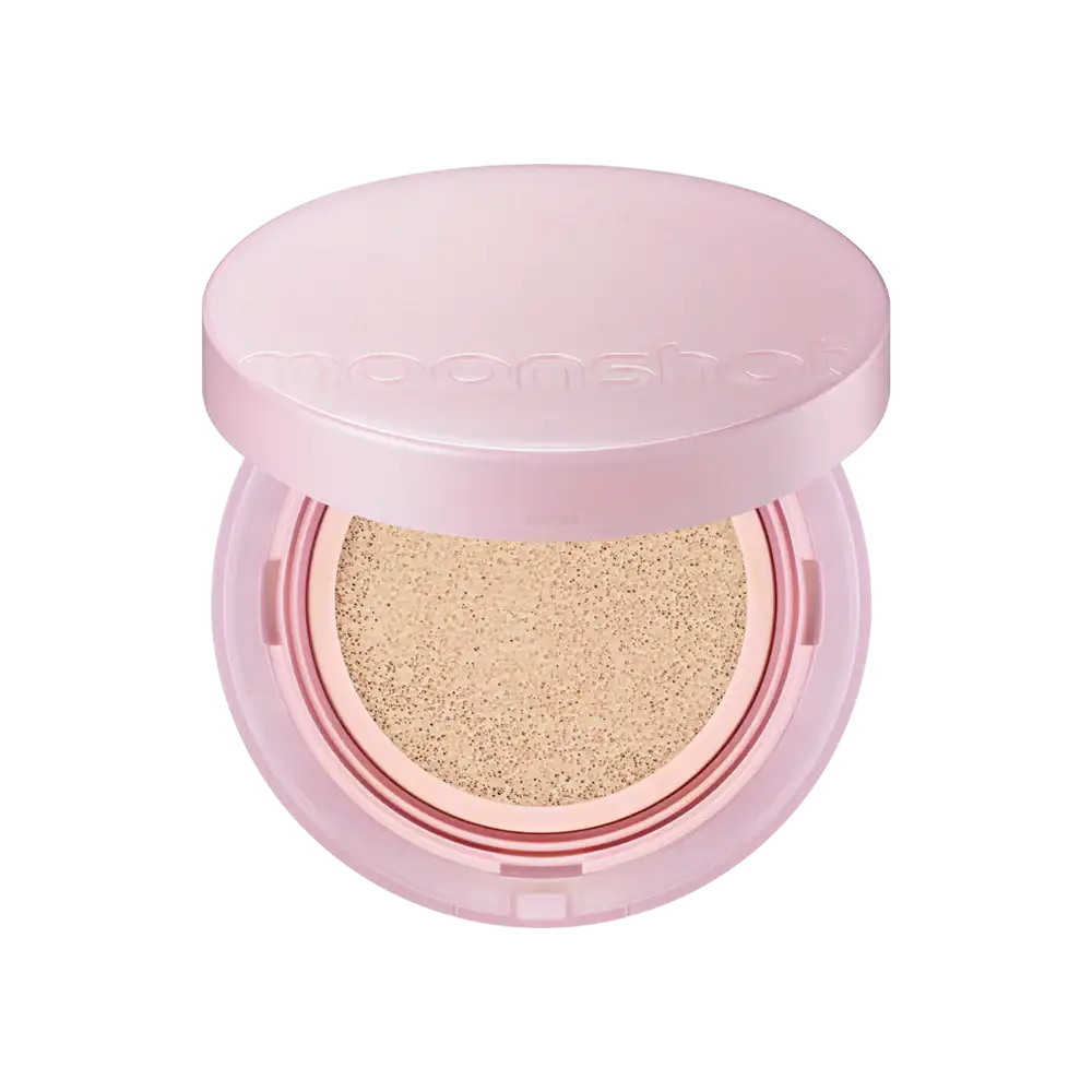 Moonshot Conscious Fit Cushion Foundation (pink moon) 12g Korean makeup product view 12