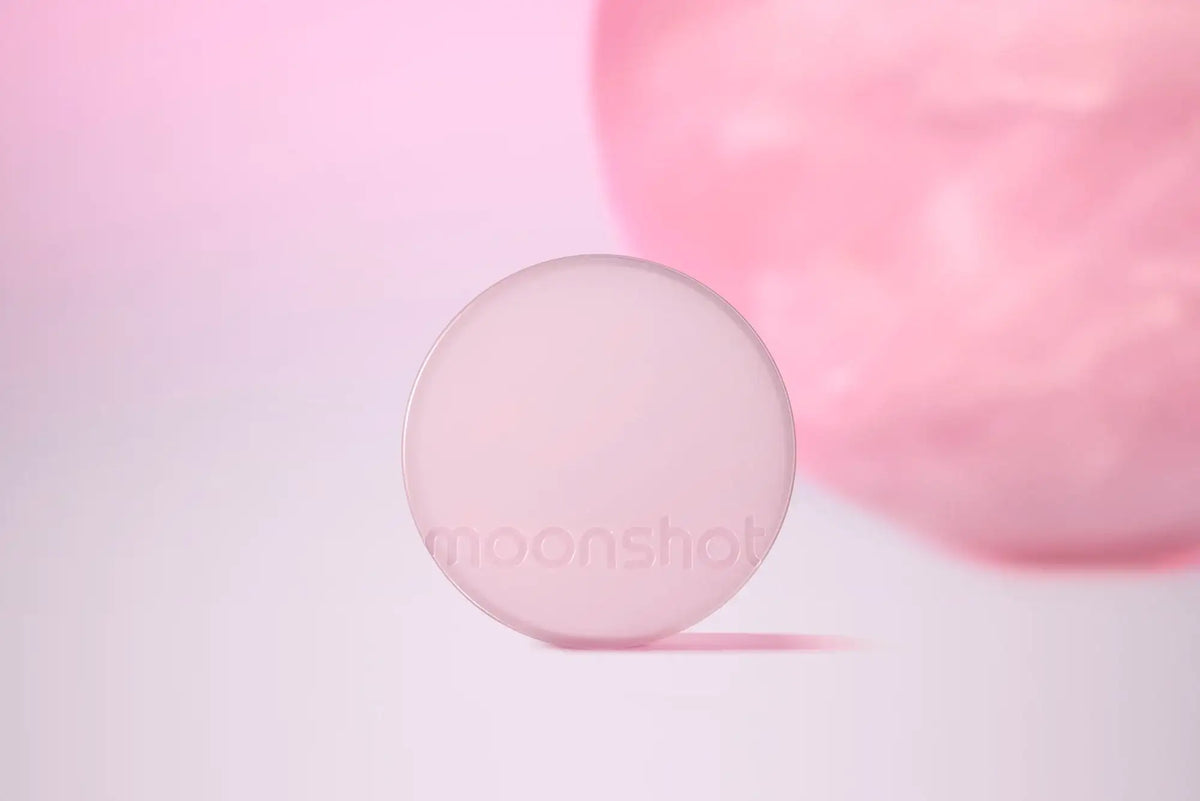 Moonshot Conscious Fit Cushion Foundation (pink moon) 12g Korean makeup product view 4