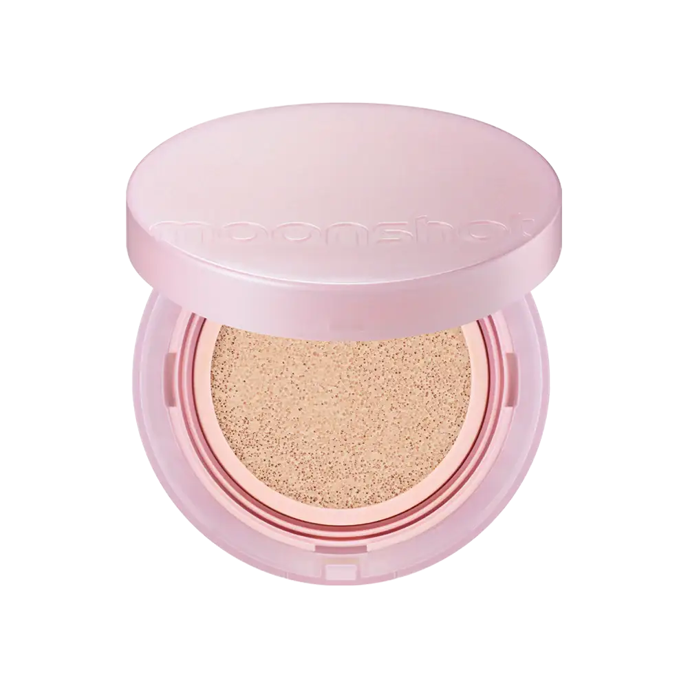 Moonshot Conscious Fit Cushion Foundation (pink moon) 12g Korean makeup product view 9