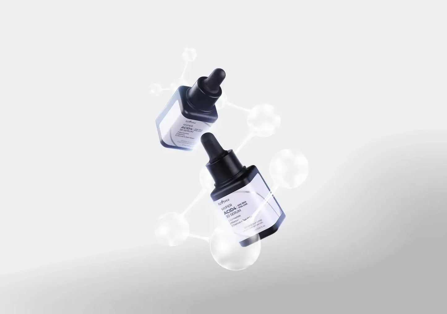 Isntree Hyper Acid4 AHA BHA PHA LHA 30 Serum 20ml Korean skincare product image 6