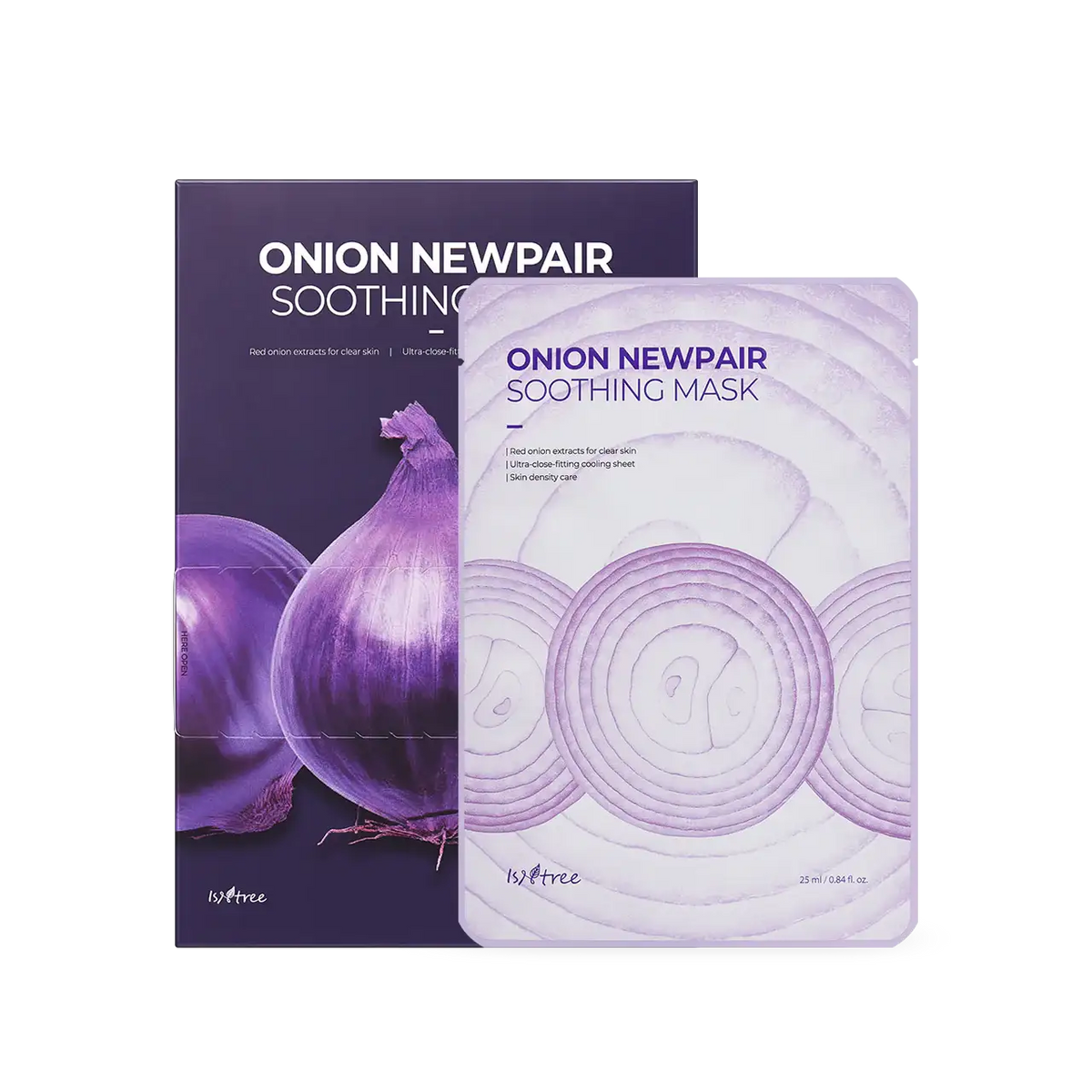Isntree Onion Newpair Soothing Mask 25g*5ea Korean skincare product image 1