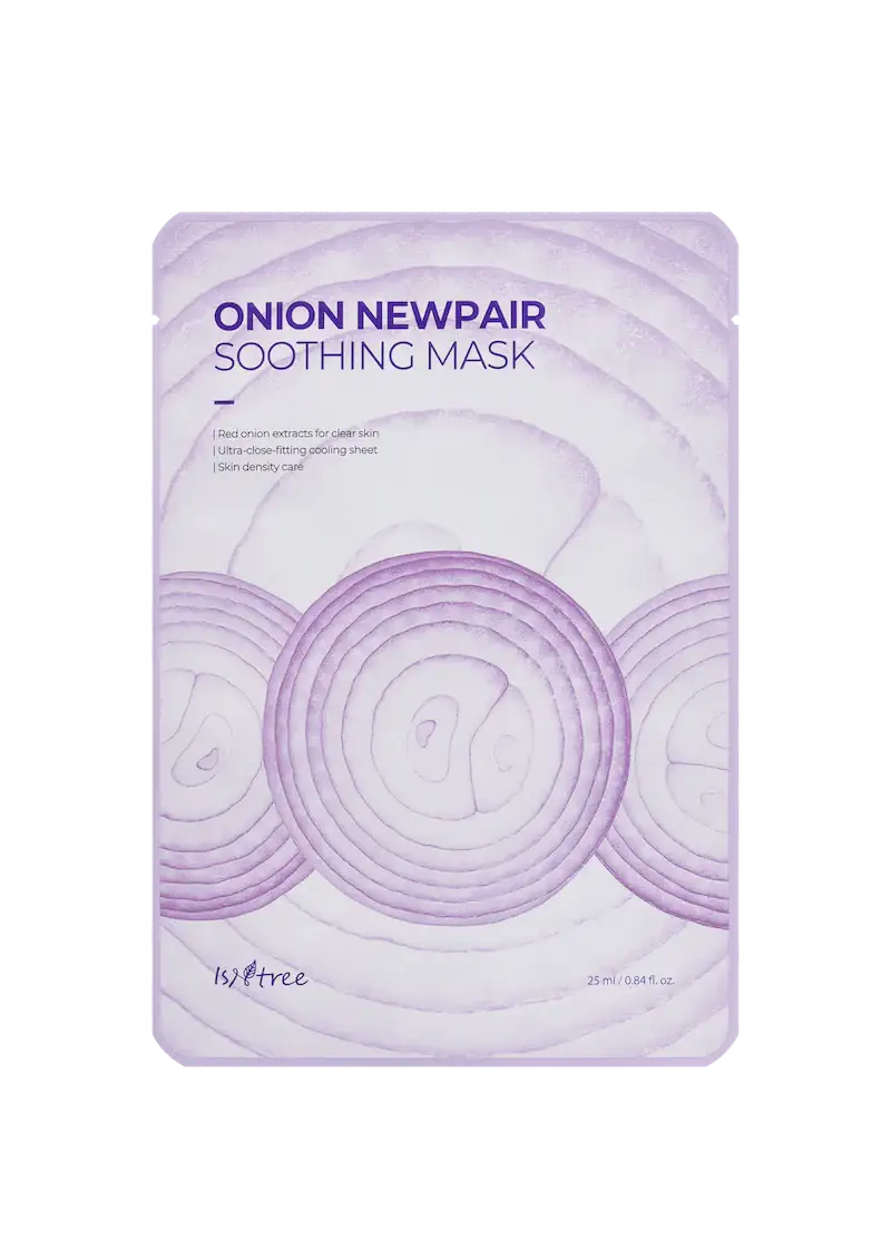 Isntree Onion Newpair Soothing Mask 25g*5ea Korean skincare product image 3